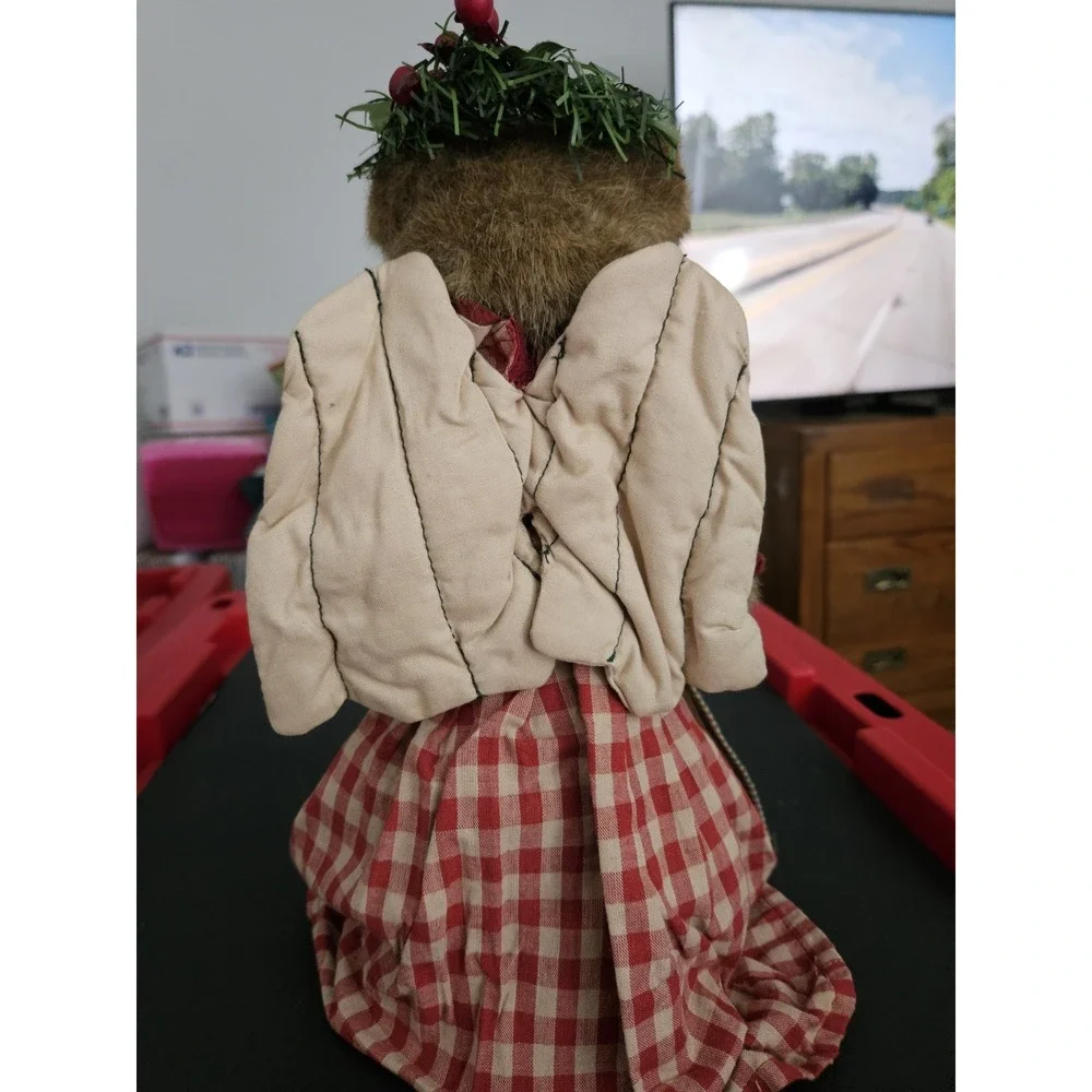 Boyd Bears Annalee Angelberry 14 In. Christmas Tree Topper‎ Vintage 90s